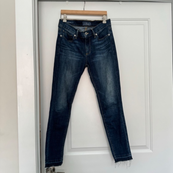 Lucky Brand Jeans | Brooke Capri Dark Denim Skinny Jeans - Picture 3 of 6